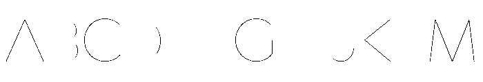 Abrade Font UPPERCASE