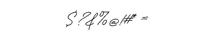 Absolute Beauty Script Bold Font OTHER CHARS