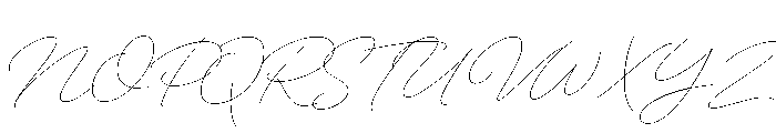 Absolute Beauty Script Light Font UPPERCASE