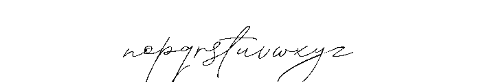 Absolute Beauty Script Regular Font LOWERCASE