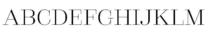 Absolute Beauty Serif Regular Font UPPERCASE