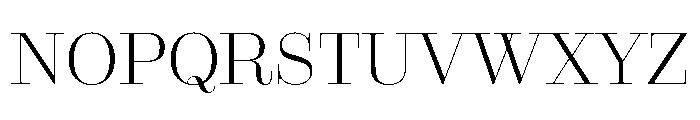 Absolute Beauty Serif Regular Font UPPERCASE