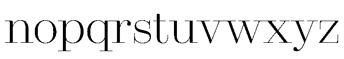 Absolute Beauty Serif Regular Font LOWERCASE