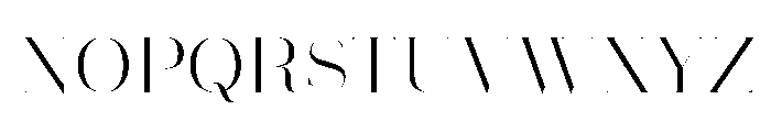 Absolute Beauty Serif Thin Font UPPERCASE
