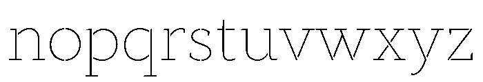 Academy Engraved Thin Font LOWERCASE