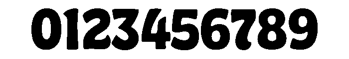 Acid Green Bold Font OTHER CHARS