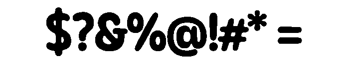 Acid Green Medium Font OTHER CHARS