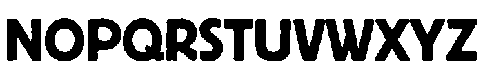 Acid Green Regular Font UPPERCASE