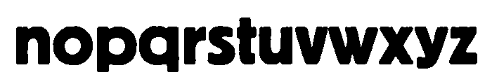 Acid Green Regular Font LOWERCASE