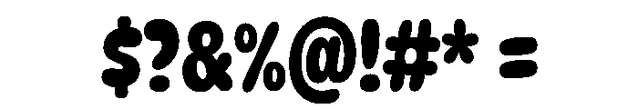 Acid Green Semibold Font OTHER CHARS