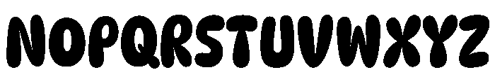 Acid Green Semibold Font UPPERCASE