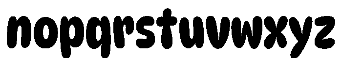 Acid Green Semibold Font LOWERCASE