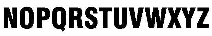 Acumin Condensed Extra Bold Font UPPERCASE