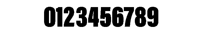 Acumin Condensed Heavy Font OTHER CHARS