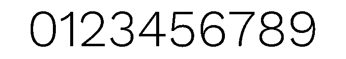 Acumin Condensed Light Font OTHER CHARS