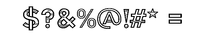 Acumin Condensed Regular Font OTHER CHARS