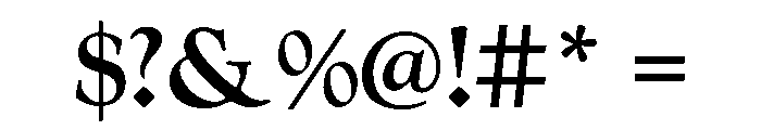 Acumin Extra Condensed Bold Font OTHER CHARS