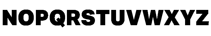 Acumin Semi Condensed Heavy Font UPPERCASE