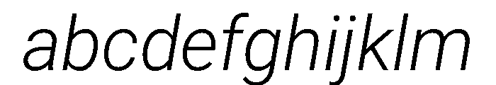 Acumin Semi Condensed Light Italic FONT