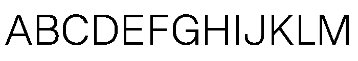 Acumin Semi Condensed Light Font UPPERCASE