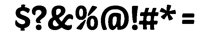 Acumin Semi Condensed Medium Font OTHER CHARS