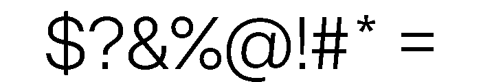 Acumin Variable Light Font OTHER CHARS
