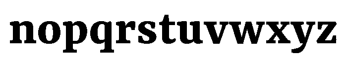 Acumin Wide Bold Font LOWERCASE