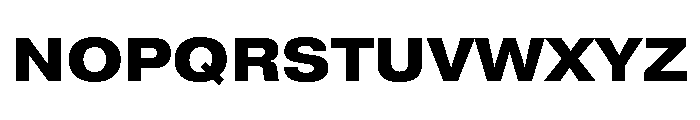 Acumin Wide Extra Bold Font UPPERCASE