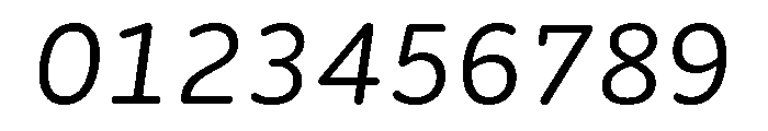 Acumin Wide Medium Italic Font OTHER CHARS