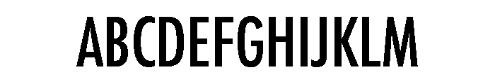 Acumin Wide Medium Font UPPERCASE