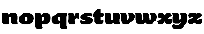 Acumin Wide Regular Font LOWERCASE
