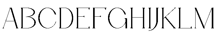 Acageto Font UPPERCASE