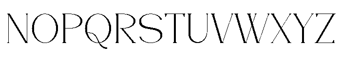 Acageto Font UPPERCASE