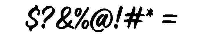 Accent Font OTHER CHARS