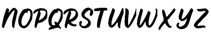 Accent Font UPPERCASE