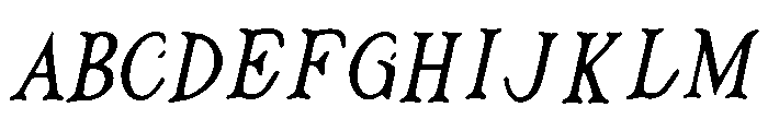 Accentuate Font UPPERCASE