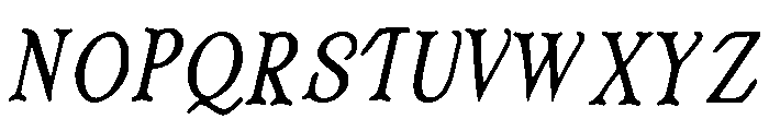 Accentuate Font UPPERCASE