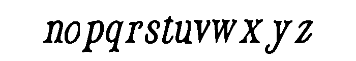 Accentuate Font LOWERCASE