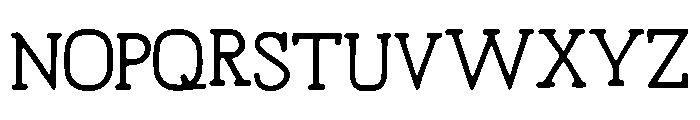 Acen Font UPPERCASE