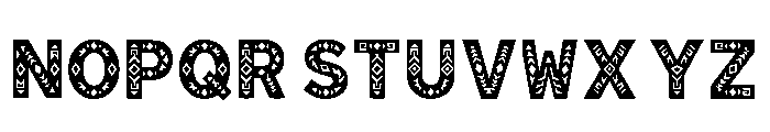 Acera Regular Font LOWERCASE