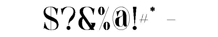 Acheri Font OTHER CHARS