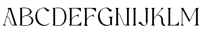 Acheria Font UPPERCASE