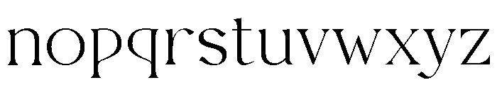 Acheria Font LOWERCASE