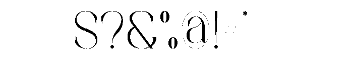 Achetta Font OTHER CHARS