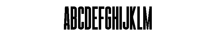 Achieve Regular Font UPPERCASE