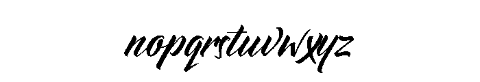 Achievement Regular Font LOWERCASE