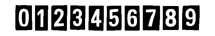Acknowledgement Font OTHER CHARS