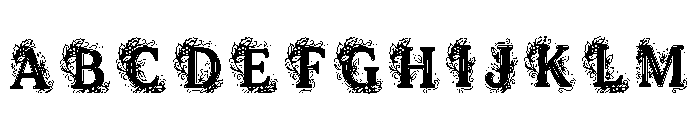 Aconite Regular Font UPPERCASE