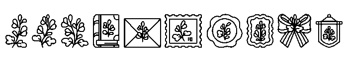 Aconitum Regular Font OTHER CHARS