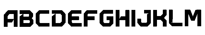 Acorn Regular Font UPPERCASE